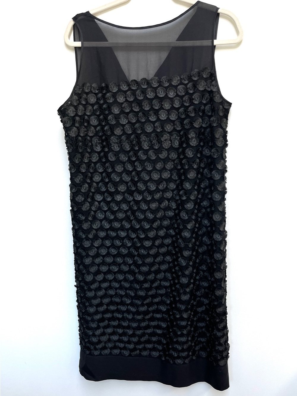 Anthropologie, Leifsdottir sheer circular inlay dress, size 14